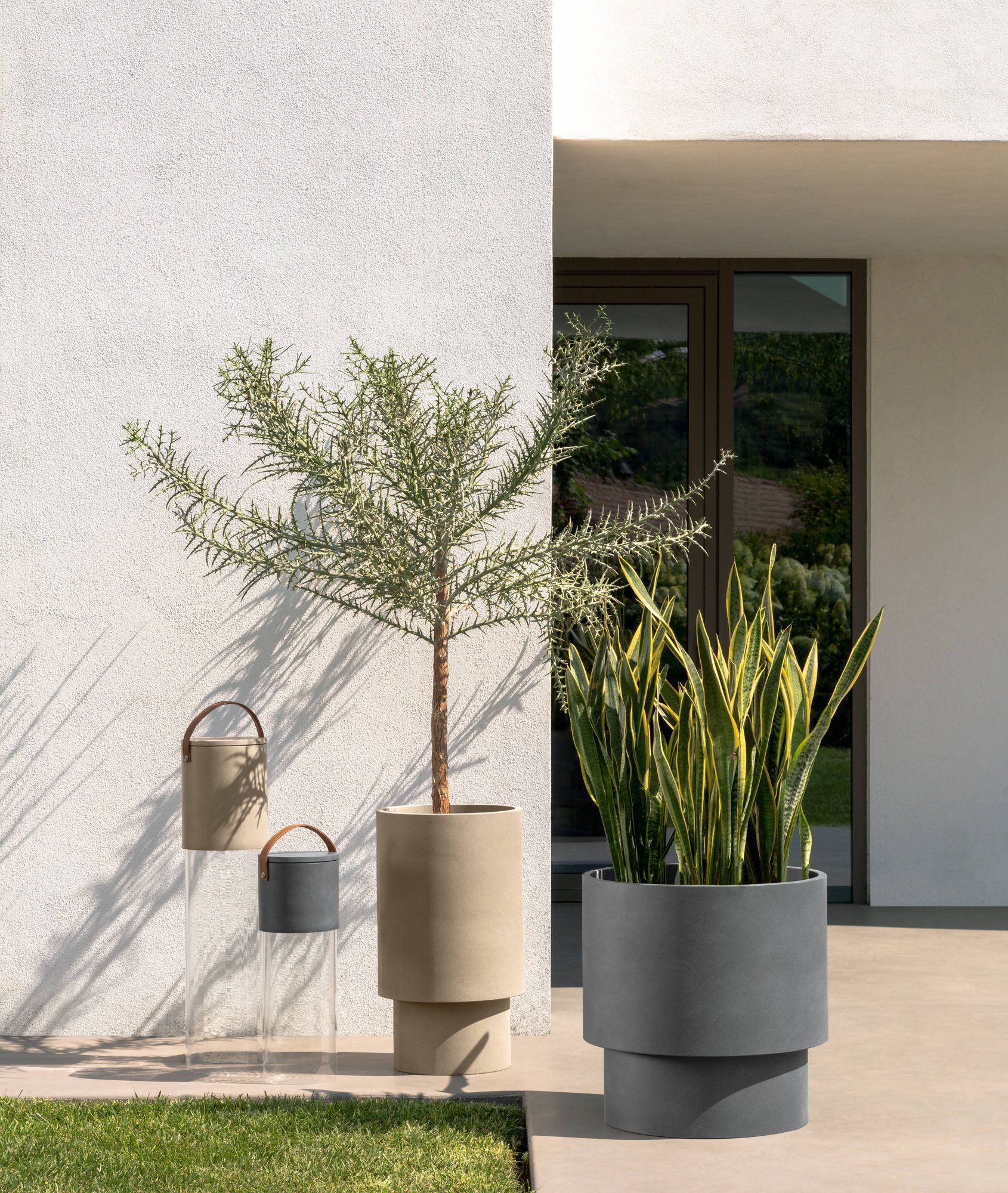 Напольная лампа из метакрилата и смолы Talenti Kukà ARCH-00074762 - Вид №4