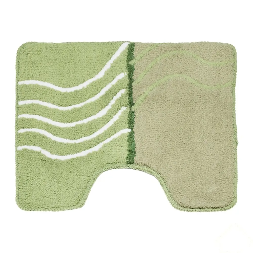 Коврик для туалета Дюна-1 акриловый, зеленый, 50х50 см Santreyd Без серии STLM-2209678