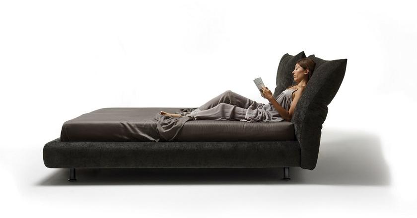 edra Кровать с обивкой из ткани  Stm011  - Вид №6