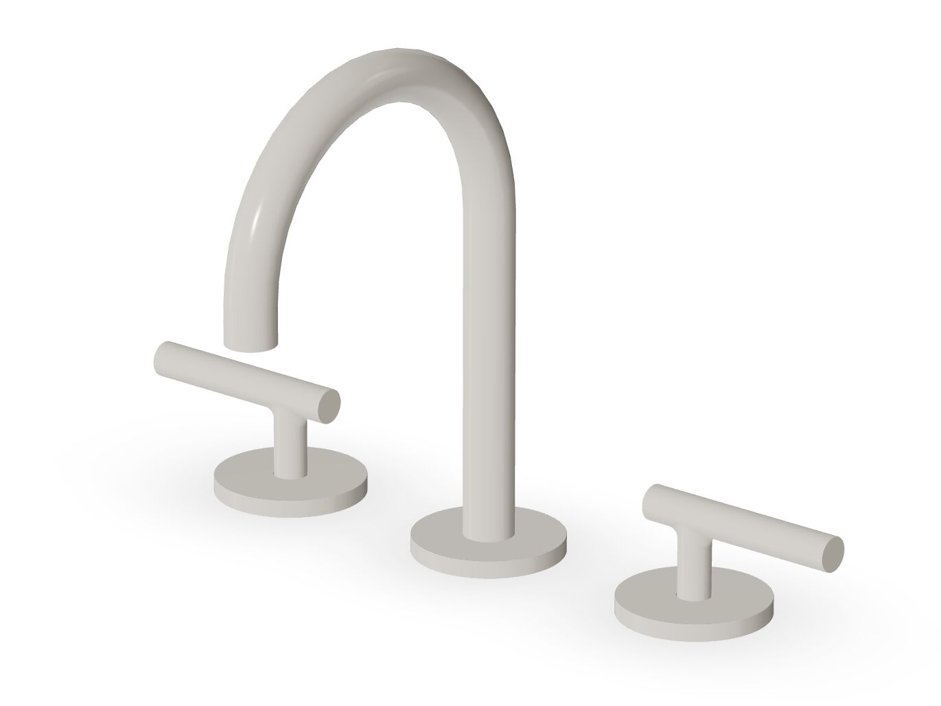 Смеситель для раковины с 3 отверстиями без слива Zucchetti Pan S ARCH-00069170 - Вид №5