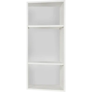 Каркас навесной угловой скошенный 40x92x35 см, ЛДСП, цвет белый