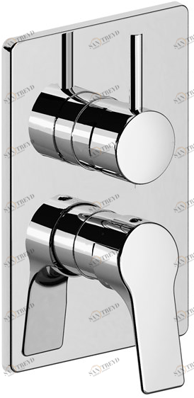 Fir Italia Смеситель для душа встраиваемый латунный с тарелкой New handy 52 5250198