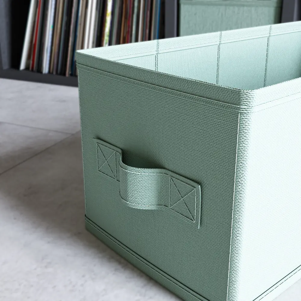 Короб Spaceo KUB Laguna 15x31x15 см 6.9 л полиэстер цвет сизый STLM-2112615 - Вид №5