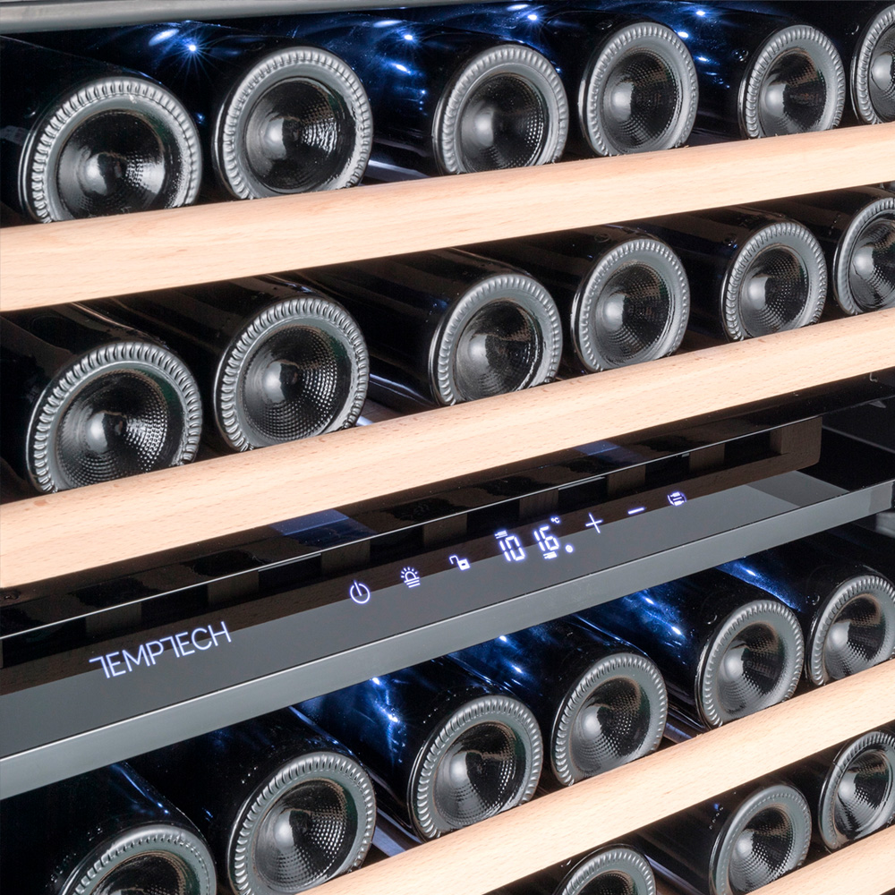 9173348 Винный шкаф Temptech OX60DRB-24 черный STDN-0129403 - Вид №5
