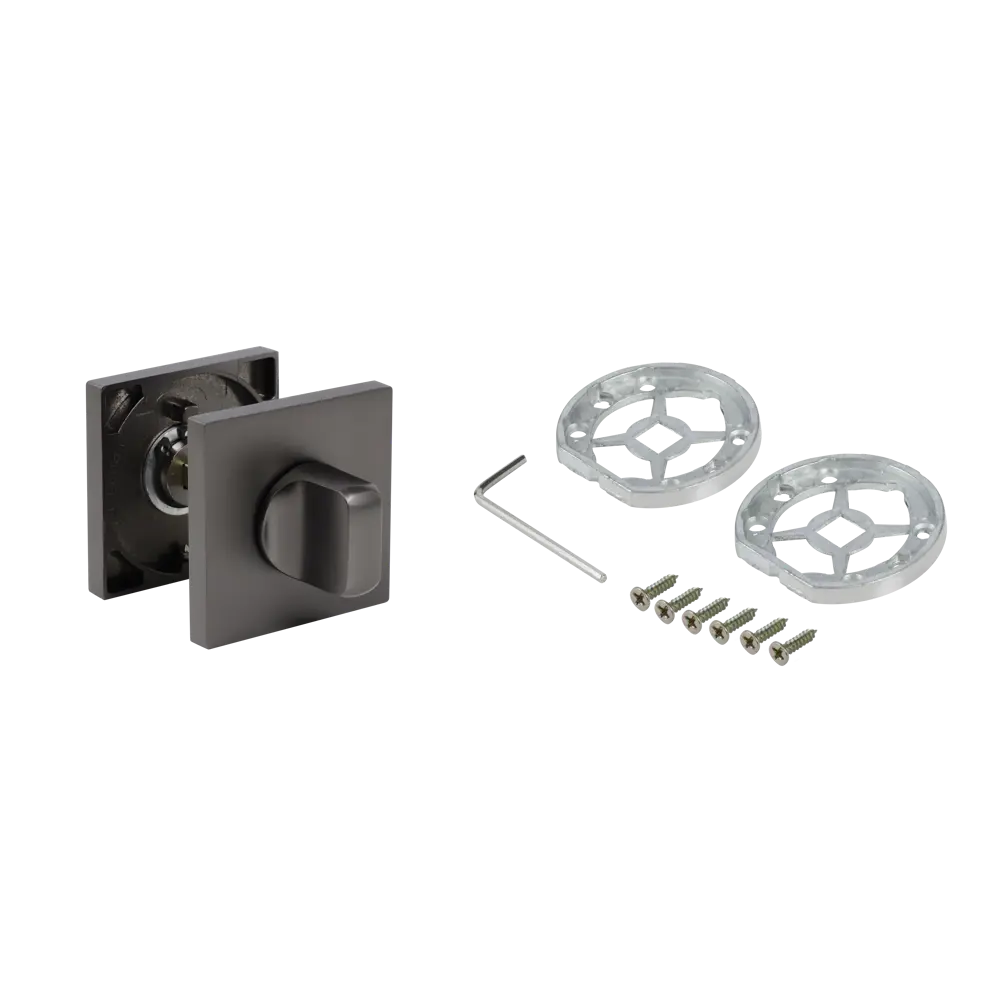 Фиксатор дверной Edson EDS-WC-Q2 графит 85165143 STLM-0059280 - Вид №1