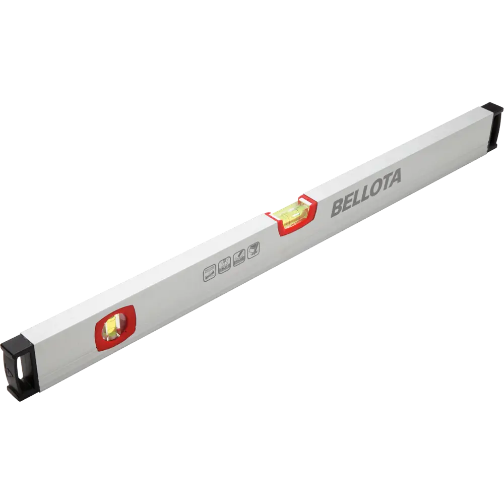 Пузырьковый уровень Bellota 500 мм с двумя измерительными колбами 84155215 STLM-0046643