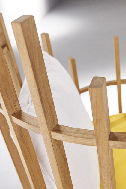 MOBIKA GARDEN Садовое кресло из тикового дерева с высокой спинкой Bottle sun-id-1358122 - Вид №5