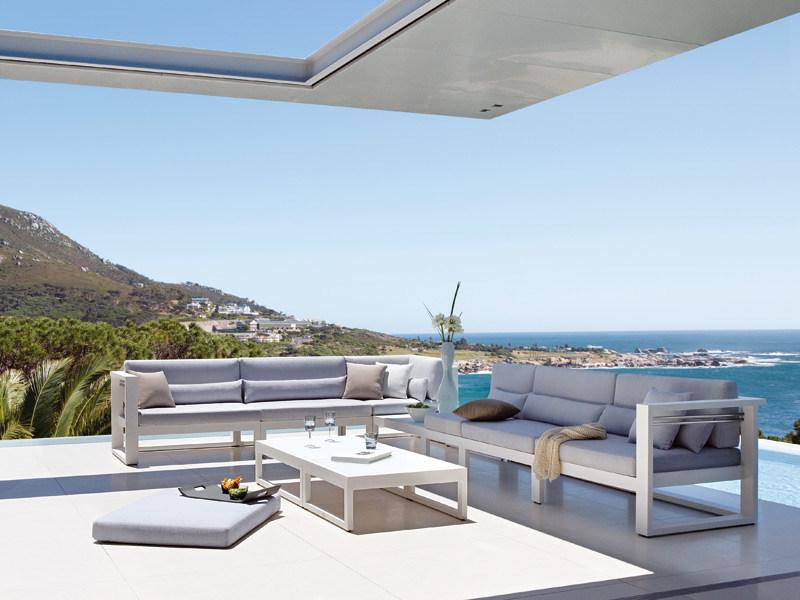 MANUTTI Прямоугольный алюминиевый садовый столик Fuse sun-id-1427607 - Вид №2