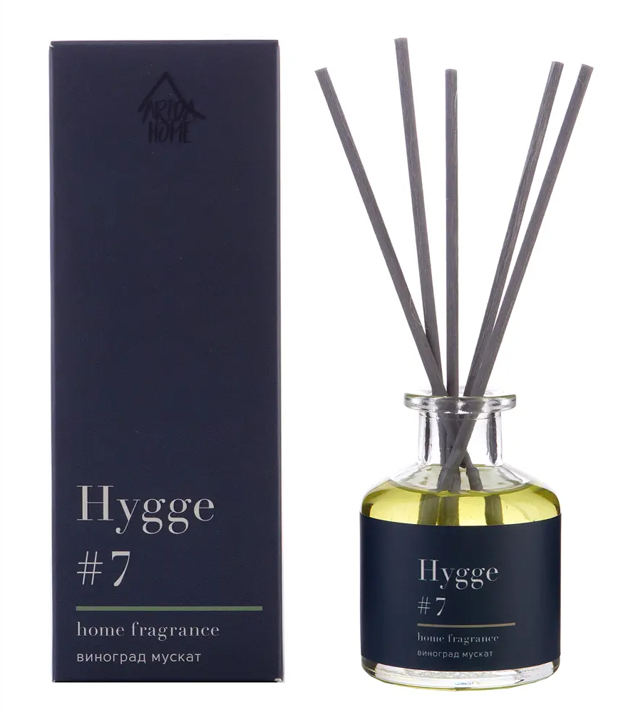 ARIDA HOME Диффузор Hygge 7 «Виноград мускат» — атмосфера уюта и гармонии 84535148
