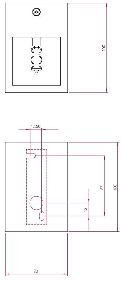 Astro Lighting Бра из гипса прямого и отраженного света  1173001  - Вид №2