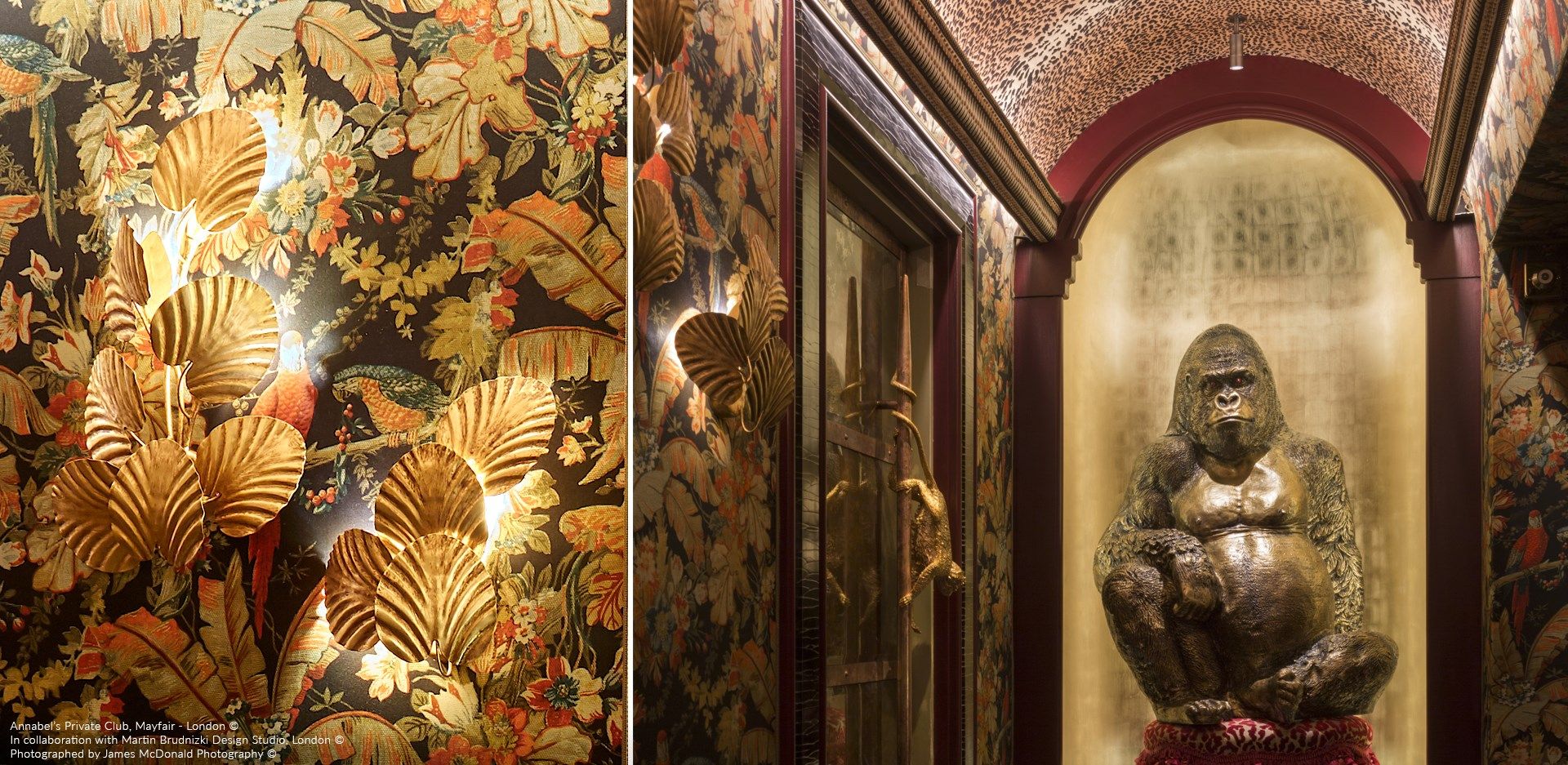 Металлический настенный светильник ручной работы Abrissi ARCH-00033022 - Вид №5