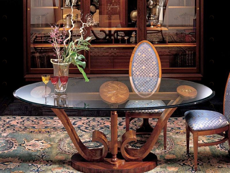 Carpanelli Хрустальный обеденный стол Le volute sun-id-1439744