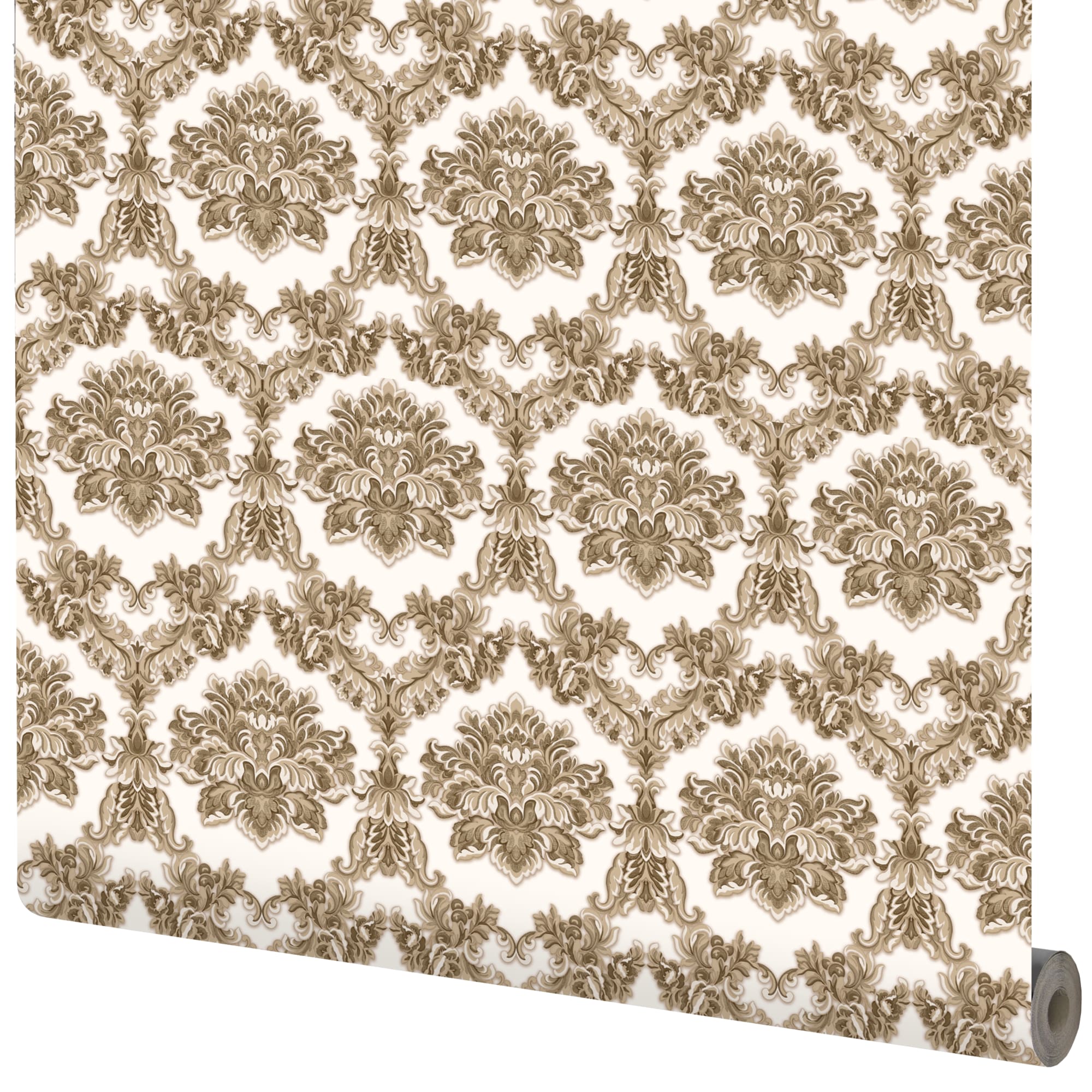 82134651 Обои флизелиновые бежевые 0.53 м 70174-280 Двенадцать стульев Santreyd 