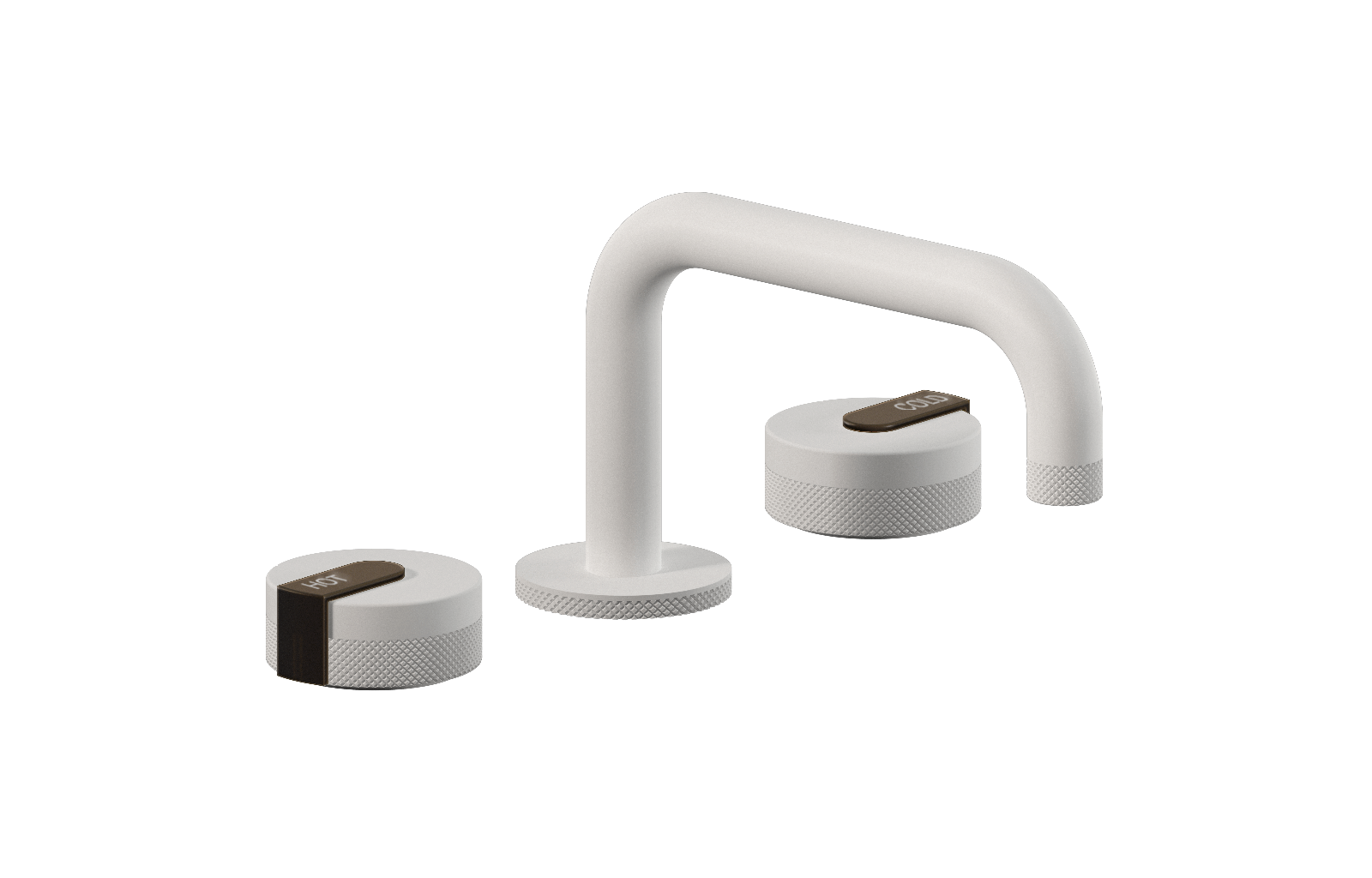 E-11510-R1WT-L1OB-WT Смеситель для умывальника на 3 отвертия GRAFF MOD+