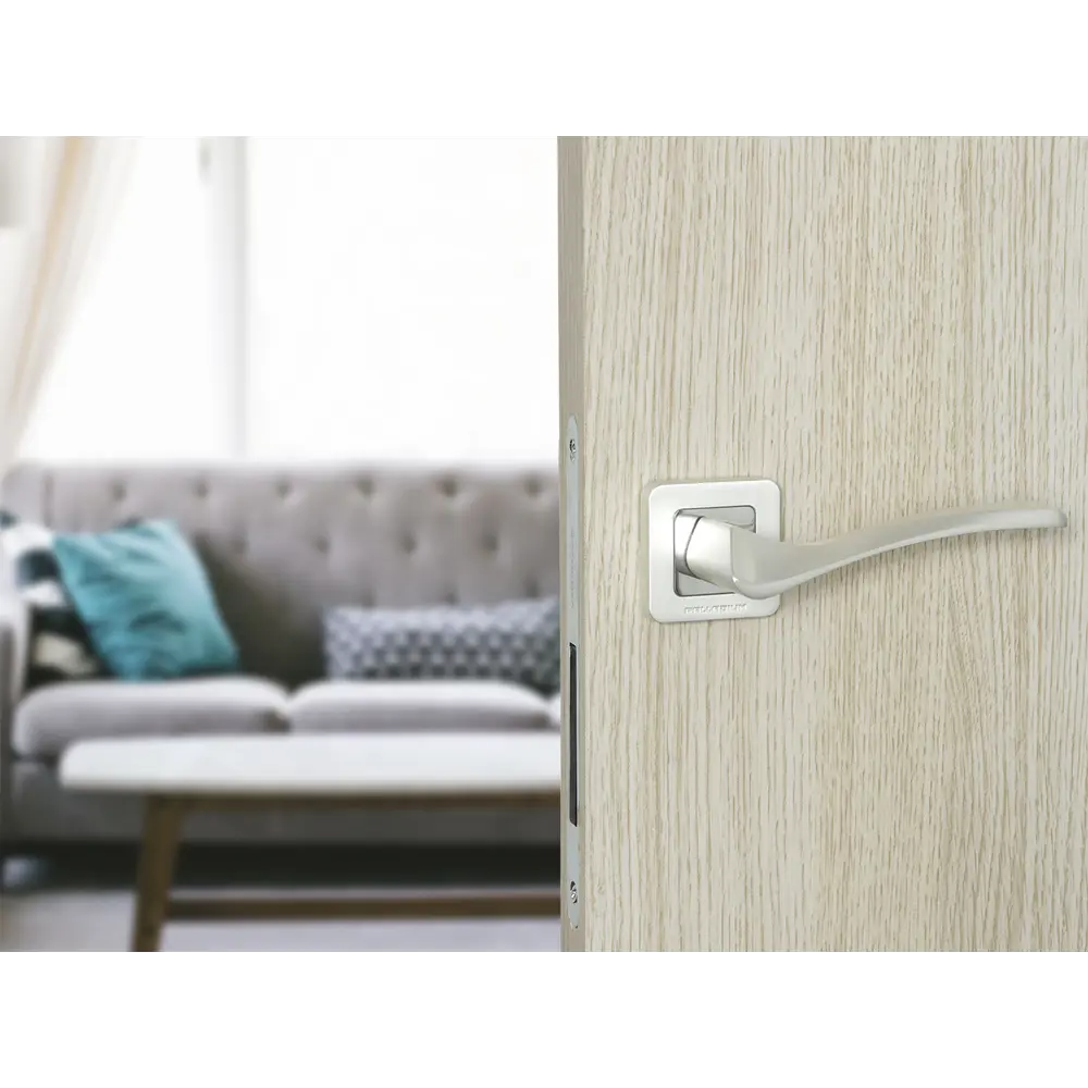 Ручки дверные на розетке Palladium Nexus 20, цвет белый STLM-2197235 - Вид №7