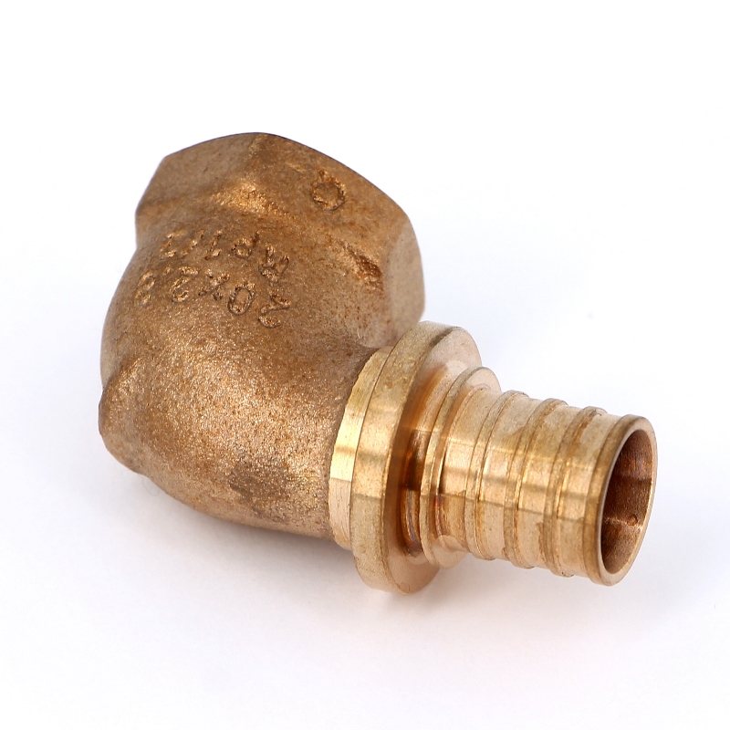 Угол надвижной В бронзовый REHAU 20х1/2" RX+ 456355 - Вид №3