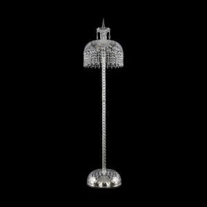 Торшер хрустальный на 6 ламп 145х35 см золотой Bohemia Ivele Drops 14781T2/35-145 G BOHEMIA IVELE ЭЛИТНЫЕ 00-3889491 Золото;прозрачный
