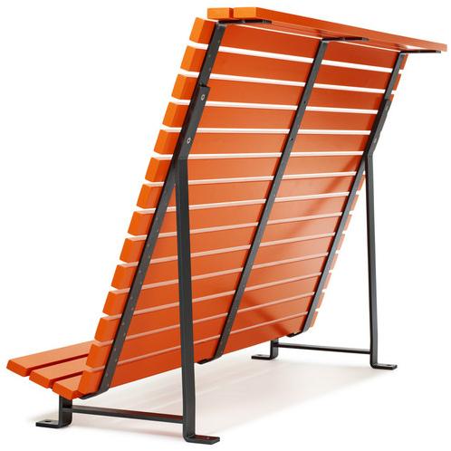 Nola Industrier Садовый стул из стали и дерева Kajen sun-id-1445878 - Вид №1