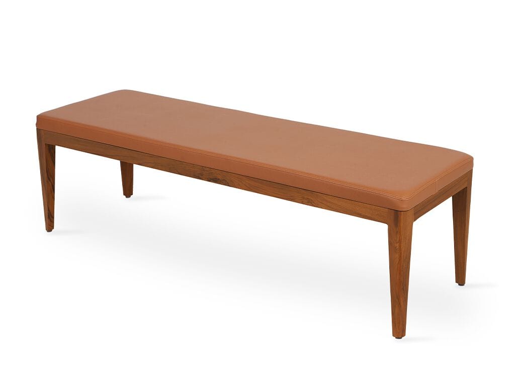 Мягкая скамейка из кожзаменителя Alankaram KLUPA ARCH-00065422 - Вид №5