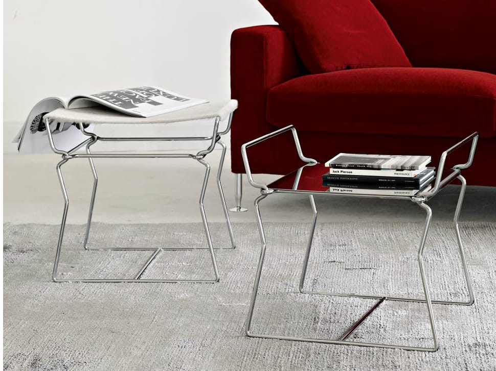 Кожаный стул / журнальный столик B&B Italia Pyllon ARCH-00046021