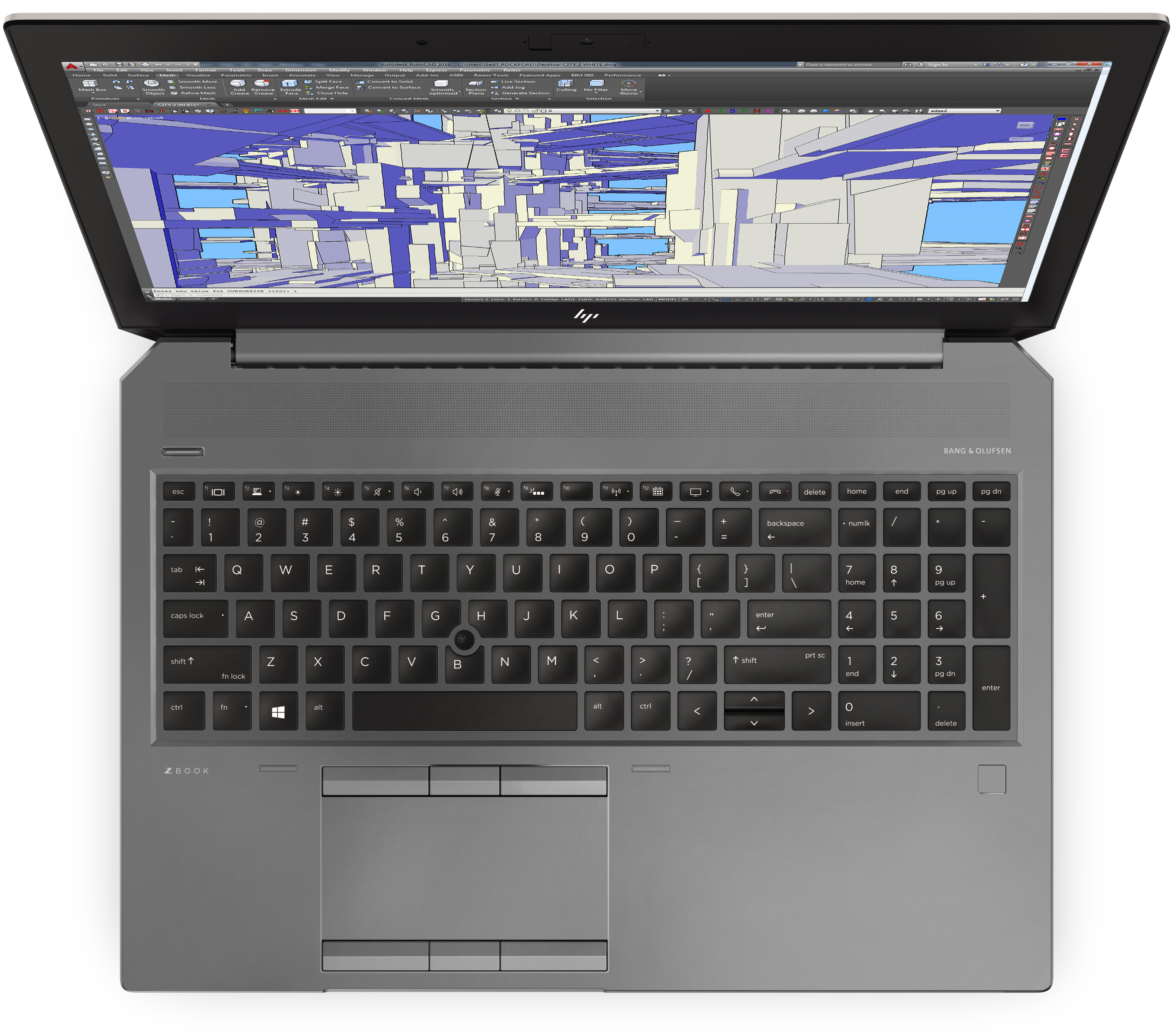 6TU92EA#ACB zbook 15 g6 15.6"(1920x1080)/intel xeon e-2286m(2.4ghz)/65536mb/1024pcissdgb/nodvd/ext:nvidia quadro t2000(4096mb)/90whr/war 3y/2.6kg/silver/w10pro HP Santreyd  - Вид №3