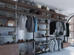 Portapivot Гардеробная из алюминия и дерева