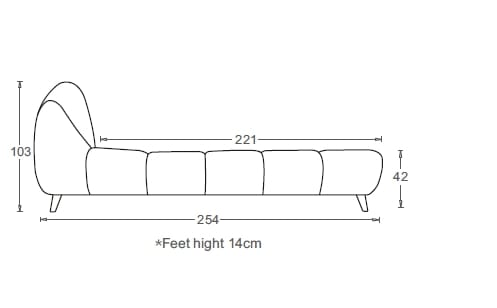 Двуспальная мягкая кровать из ткани CAMPO DE' FIORI COZ628 ARCH-00086057 - Вид №9