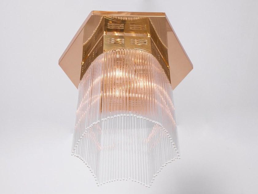 Patinas Lighting Потолочный светильник из латуни ручной работы Metropolitan sun-id-1378958 - Вид №4