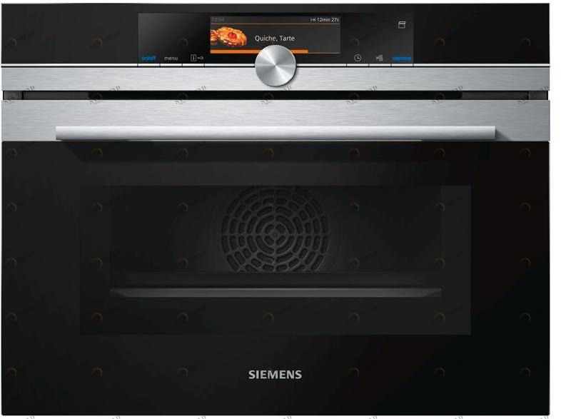 Siemens Встраиваемая электрическая духовка из нержавеющей стали и стекла с сенсорным экраном Iq700 sun-id-1408637