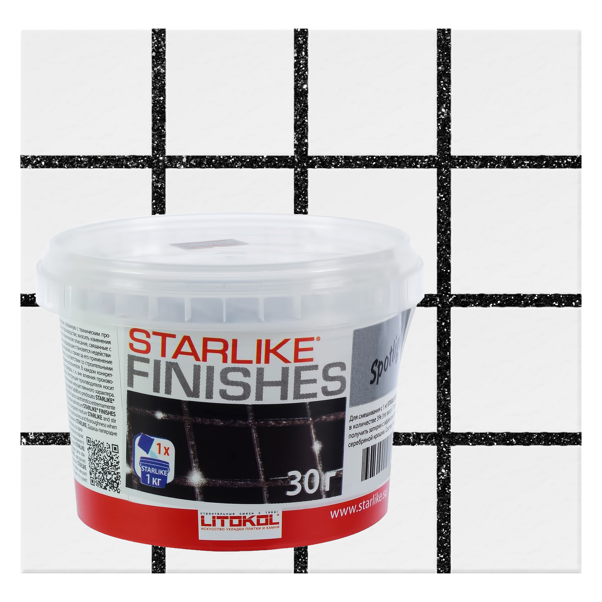 Litokol Spotlight Monomix - декоративная блестящая добавка для затирки швов 14836458 STLM-0005139