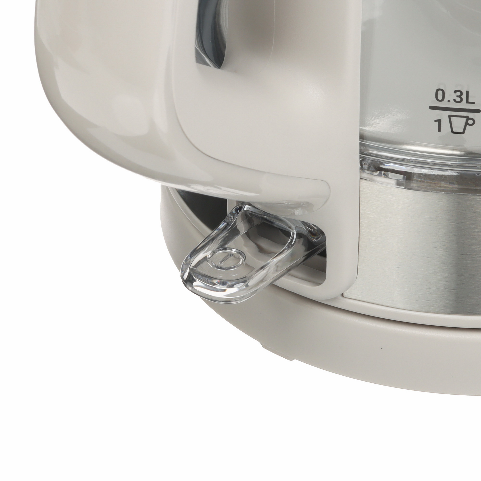 5606090 Электрочайник Tefal Glass Kettle KI605B30 серый STDN-0097864 - Вид №3