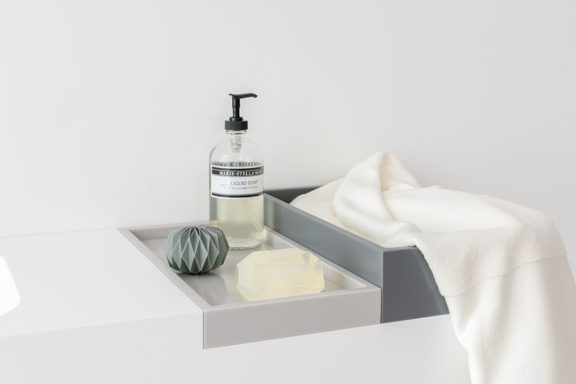 Прямоугольный подвесной умывальник в HIMACS Not Only White ARCH-00047505 - Вид №14