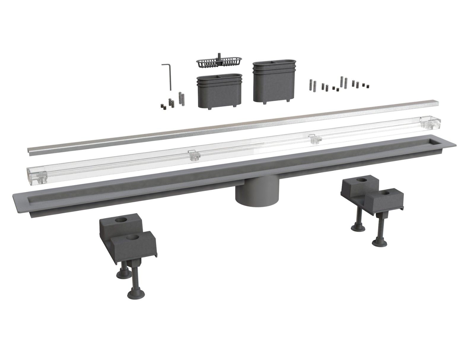Слив для душа из нержавеющей стали Bonomini Canalissima ARCH-00038235 - Вид №1