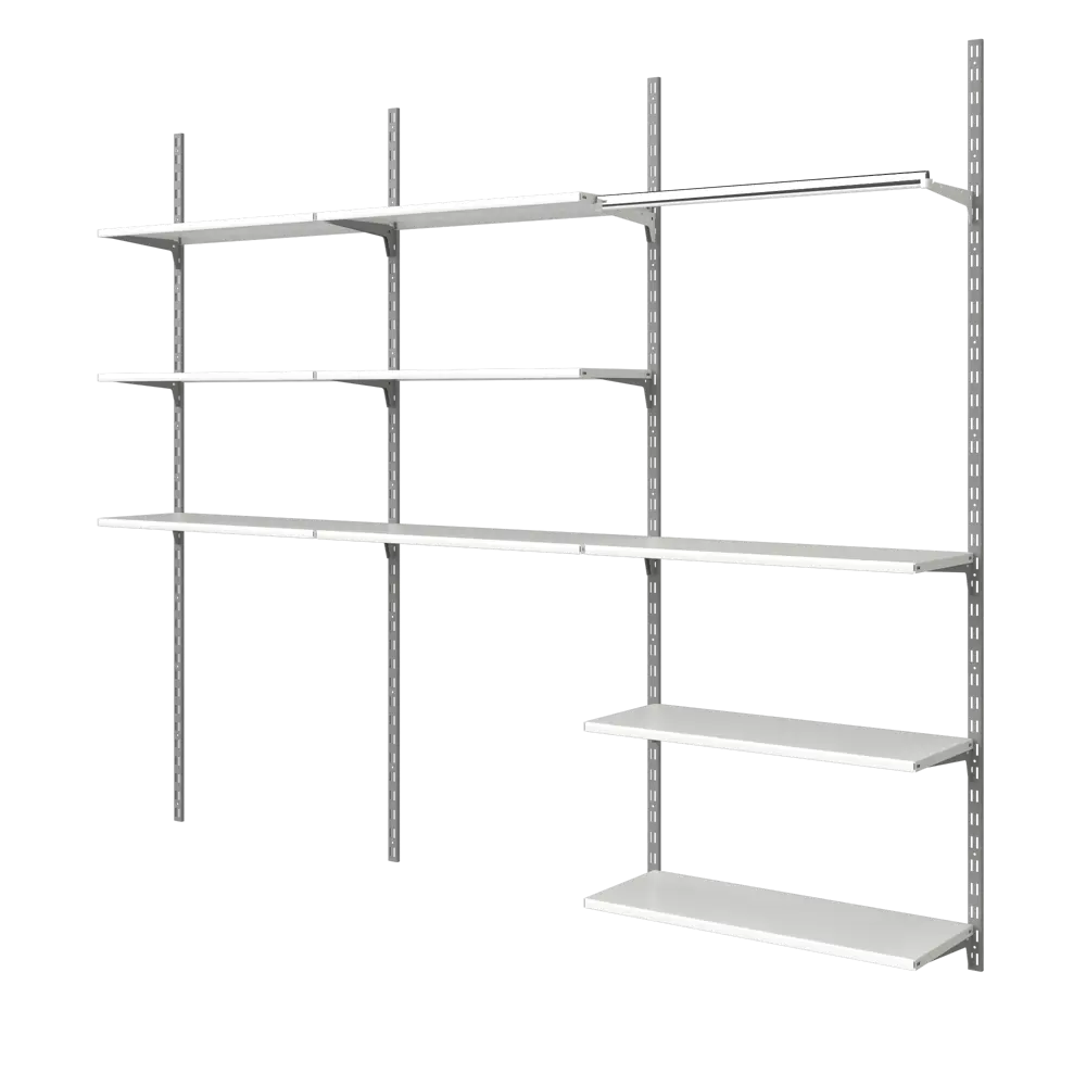 Кронштейн для штанги Spaceo цвет белый STLM-2130241 - Вид №52