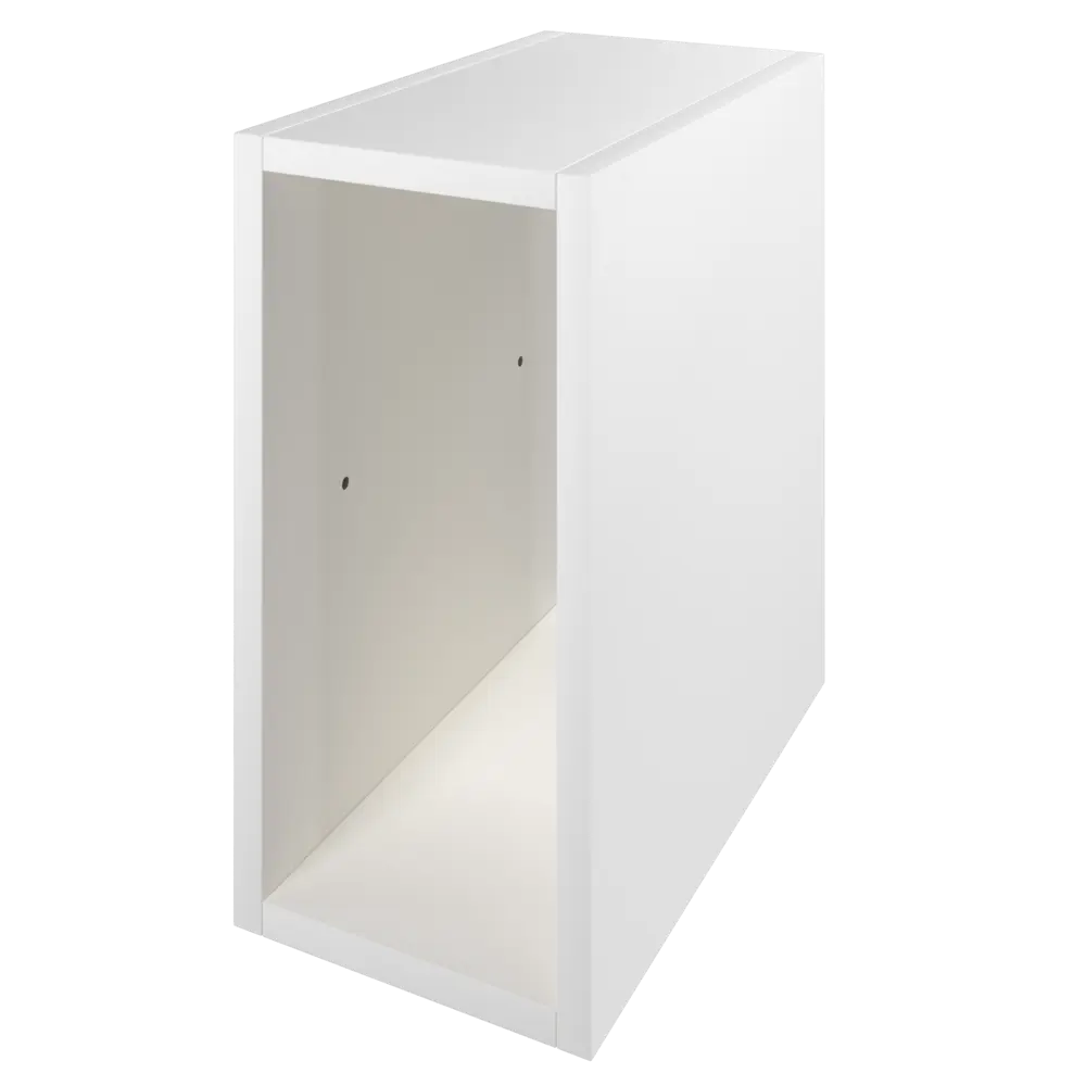 Стеллаж Spaceo KUB 1 секция 18x36.1x31.7 см ЛДСП цвет белый STLM-2199081 - Вид №4