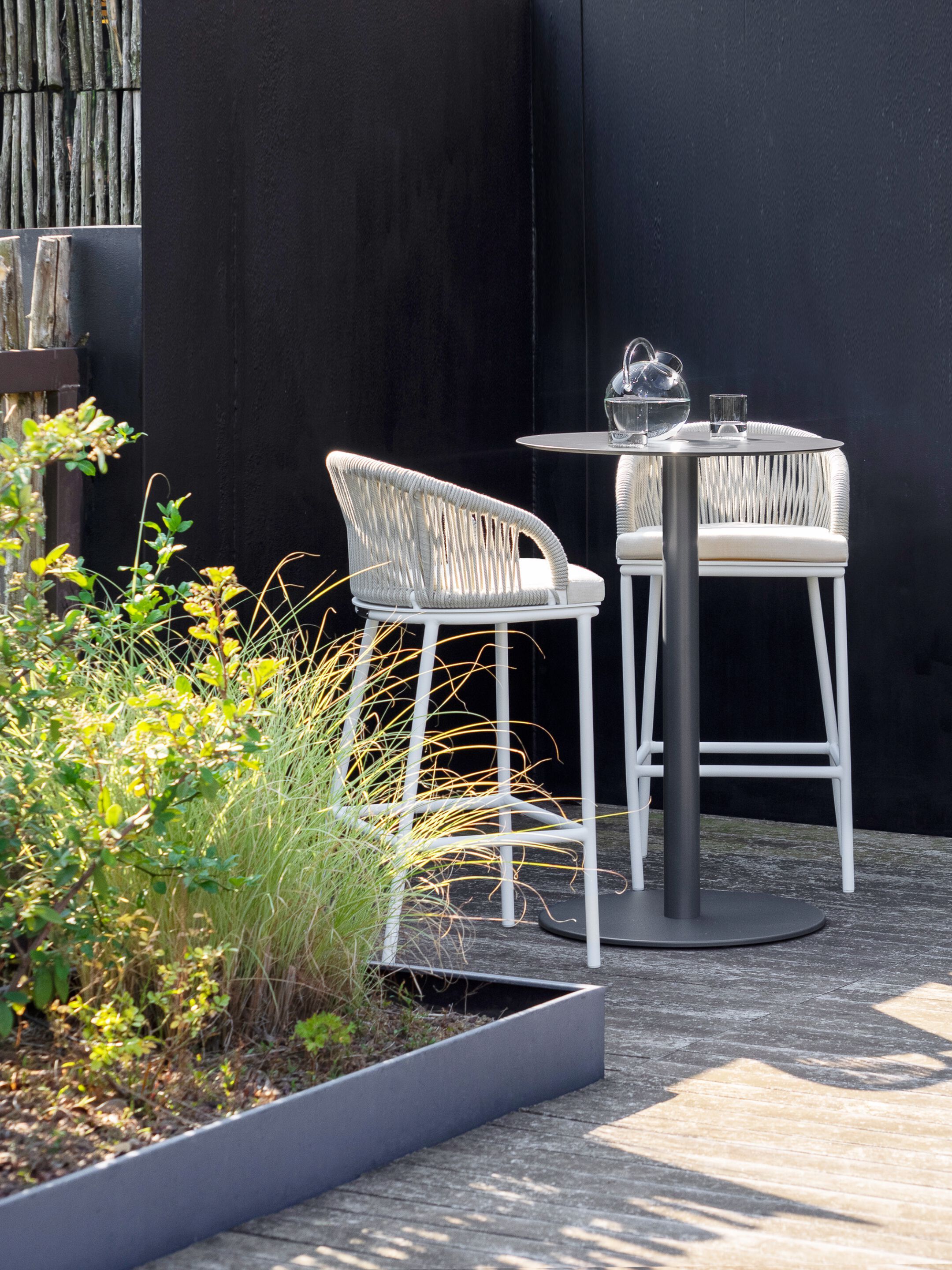 Высокий алюминиевый садовый стул и веревка со спинкой Atmosphera Pleasure .25 ARCH-00001731 - Вид №4