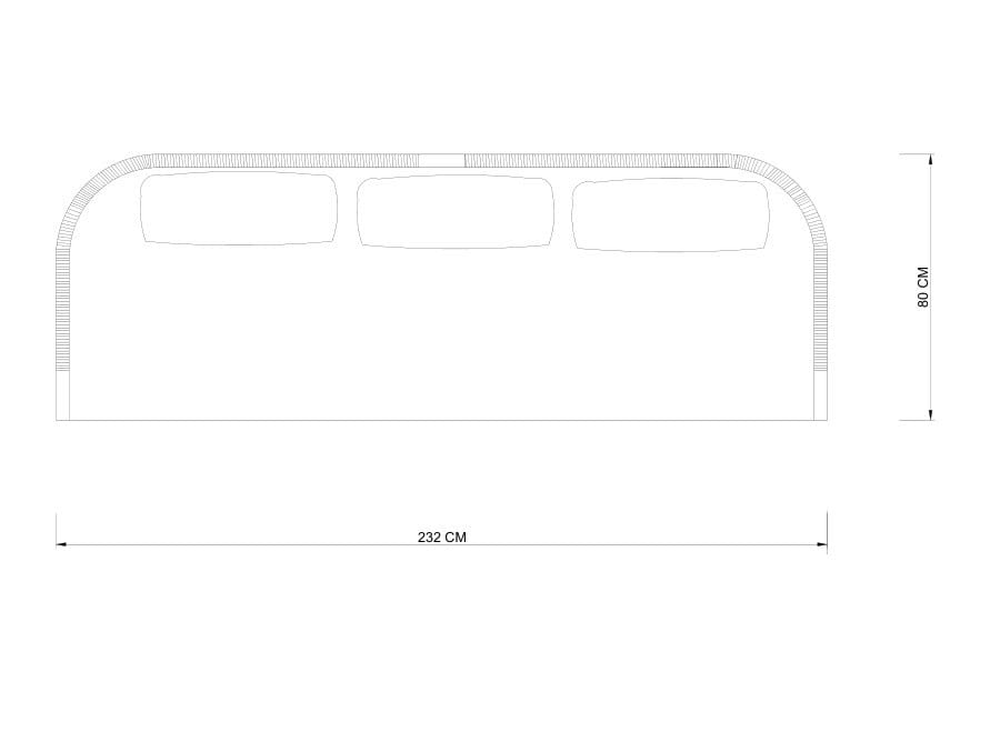 3-местный садовый диван SNOC Ralph ARCH-00085897 - Вид №11