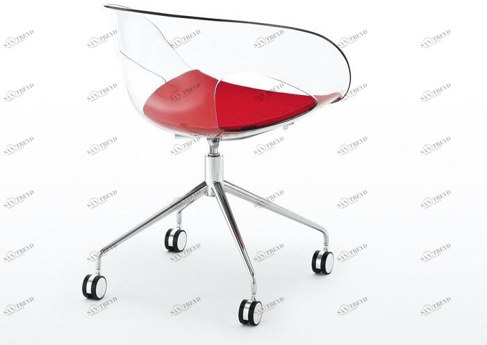 Kastel Офисный стул на эстакаде с колесами Krizia sun-id-1452241