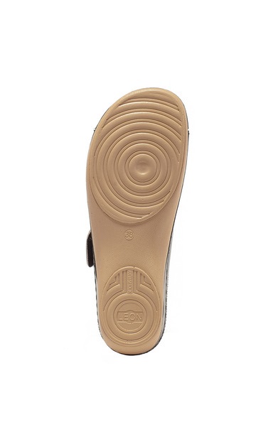 62384 Сандалии "Leon" женские черные LEON  Врач  размер 40  - Вид №2