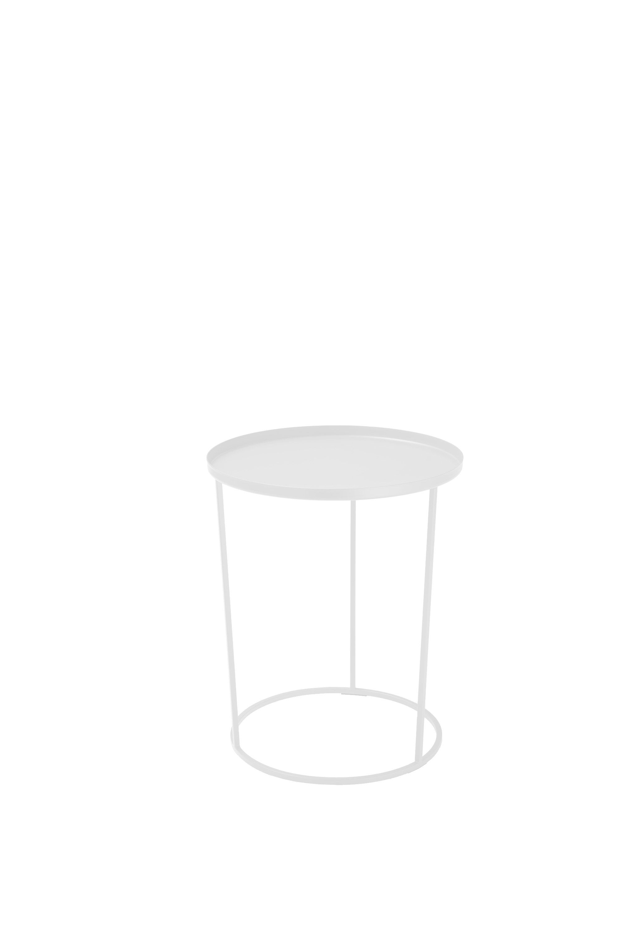 Стальной круглый журнальный столик с подносом MEMEDESIGN COSTANCE ARCH-00028397 - Вид №4