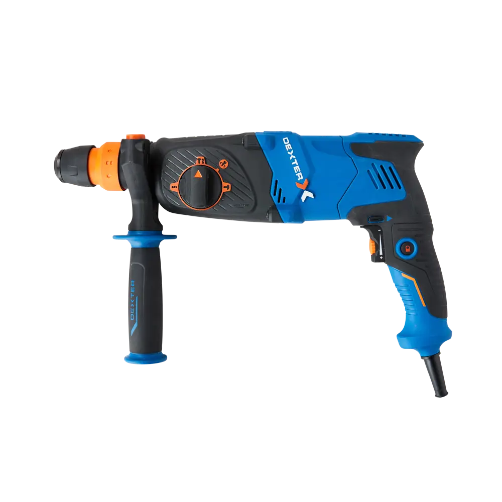 Перфоратор сетевой SDS-plus Dexter 5 800RH2-30.5, 800 Вт, 2.9 Дж STLM-2091915 - Вид №1