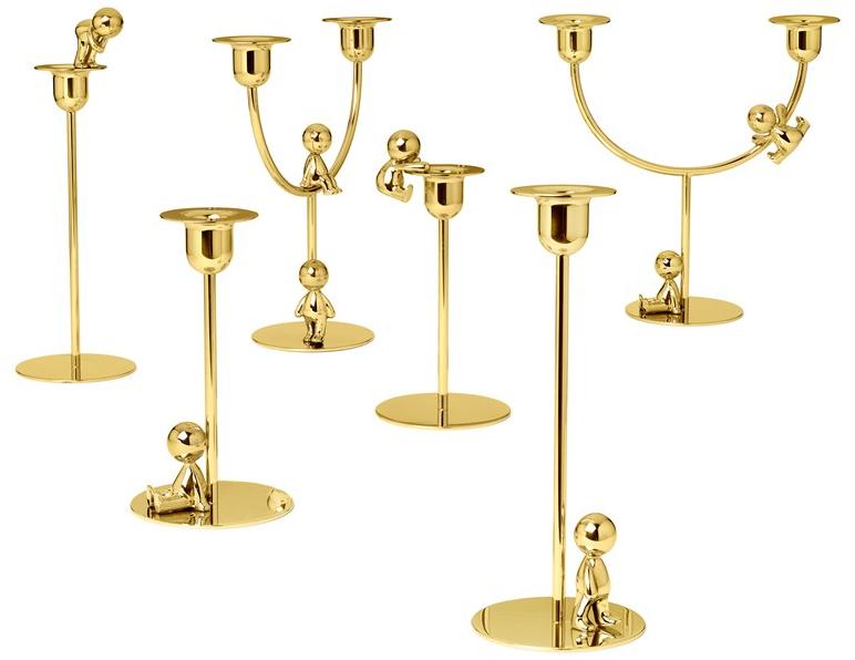 GHIDINI1961 Подсвечник из латуни Omini sun-id-1412186 - Вид №2