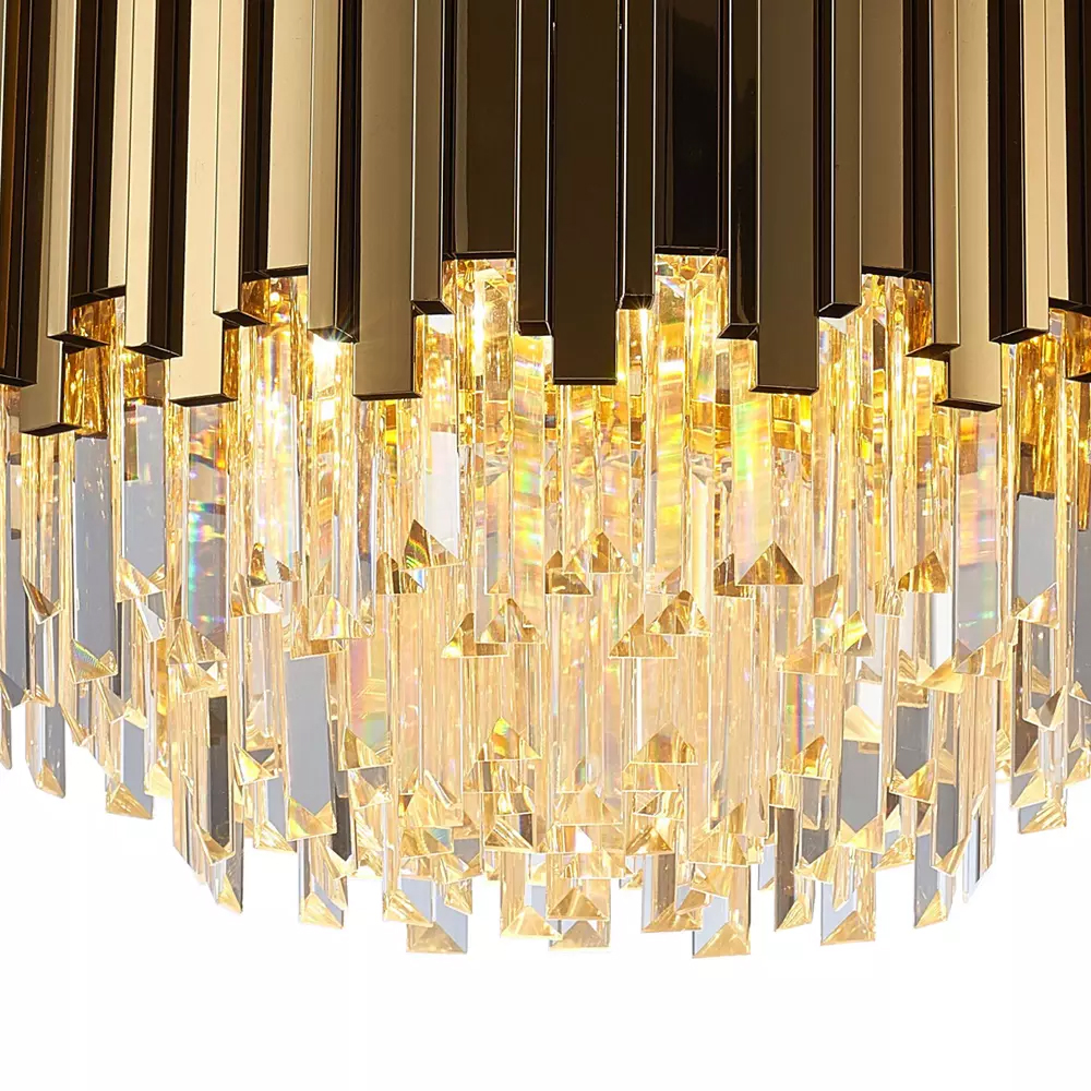 Подвесной светильник Barclay L7 от Delight Collection A006 L7 DELIGHT COLLECTION ДИЗАЙНЕРСКИЕ 243920 Прозрачный;золото  - Вид №2