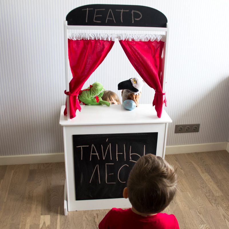 Кукольный театр, кафе, банк, магазин VAMVIGVAM  281756 Белый;голубой Santreyd  - Вид №6