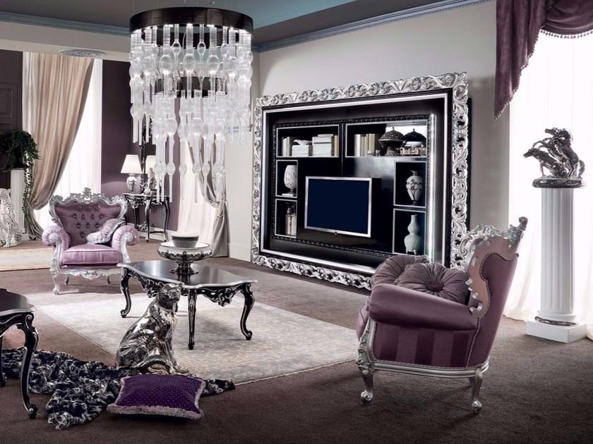 Modenese Gastone Открытый стеллаж с подставкой под телевизор Bella vita sun-id-1464825 - Вид №3