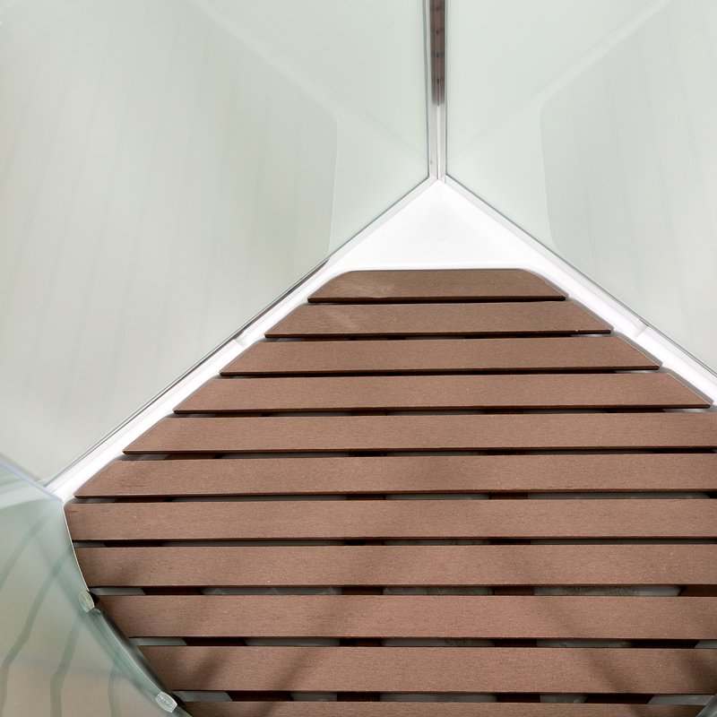 ЕМ1580 LED с гм. Душевая кабина DETO Серия EM D09S+ эл. - Вид №32