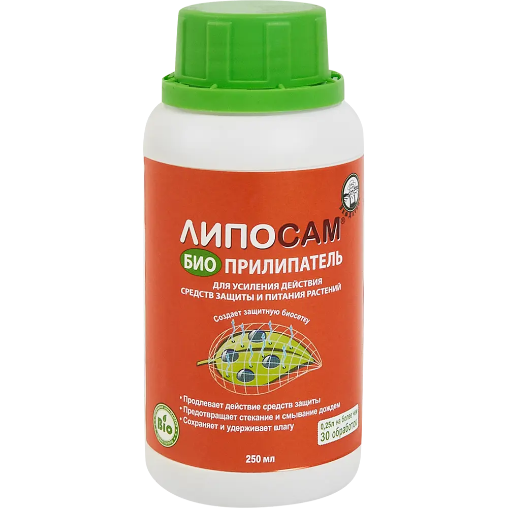 Экодачник Липосам - биоприлипатель для растений 250 г 86989355 STLM-1498140