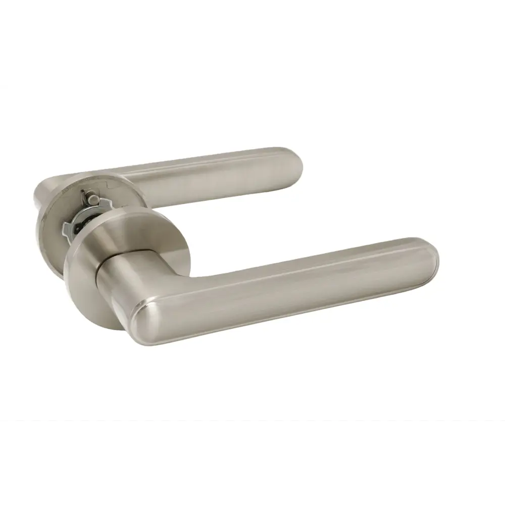 Дверная ручка на розетке Edson EDS-19-R2 без запирания цвет никель STLM-2202343