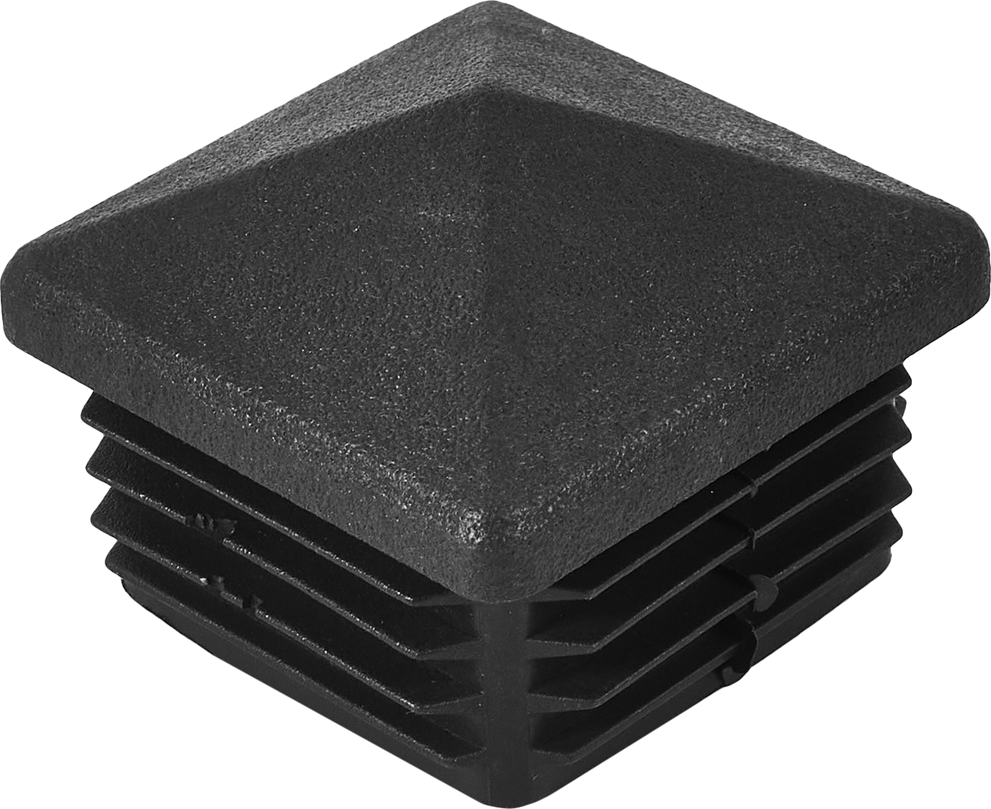 86523382 Заглушка универсальная 60x60 мм полипропилен черный, 4 шт. STLM-0069647 TECH-KREP 