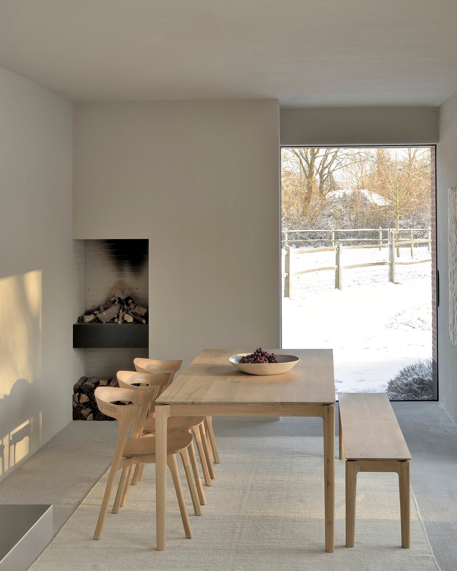 Дубовая скамья Ethnicraft Bok ARCH-00056141 - Вид №6